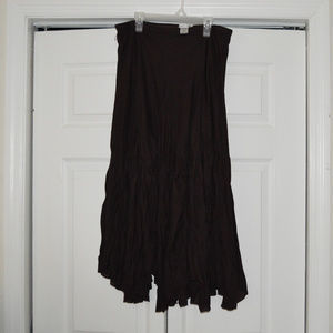 🔵 B1G1 50%OFF 🔵 Moa Moa Brown Long Skirt